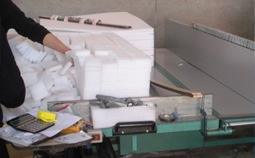 城中珍珠棉型材生产