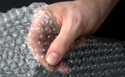 包装城中气泡膜